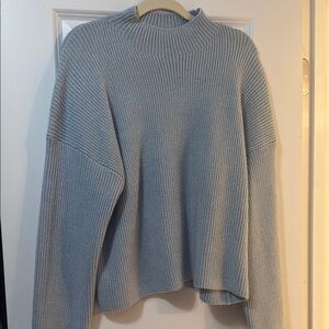 Abercrombie Cozy Blue/Gray Women's Sweater